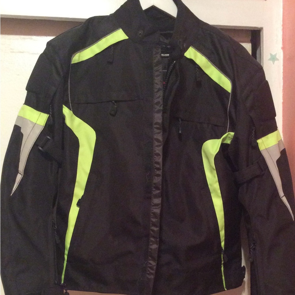 Motonation Bandido HI-VIZ textile Motorcycle jacket